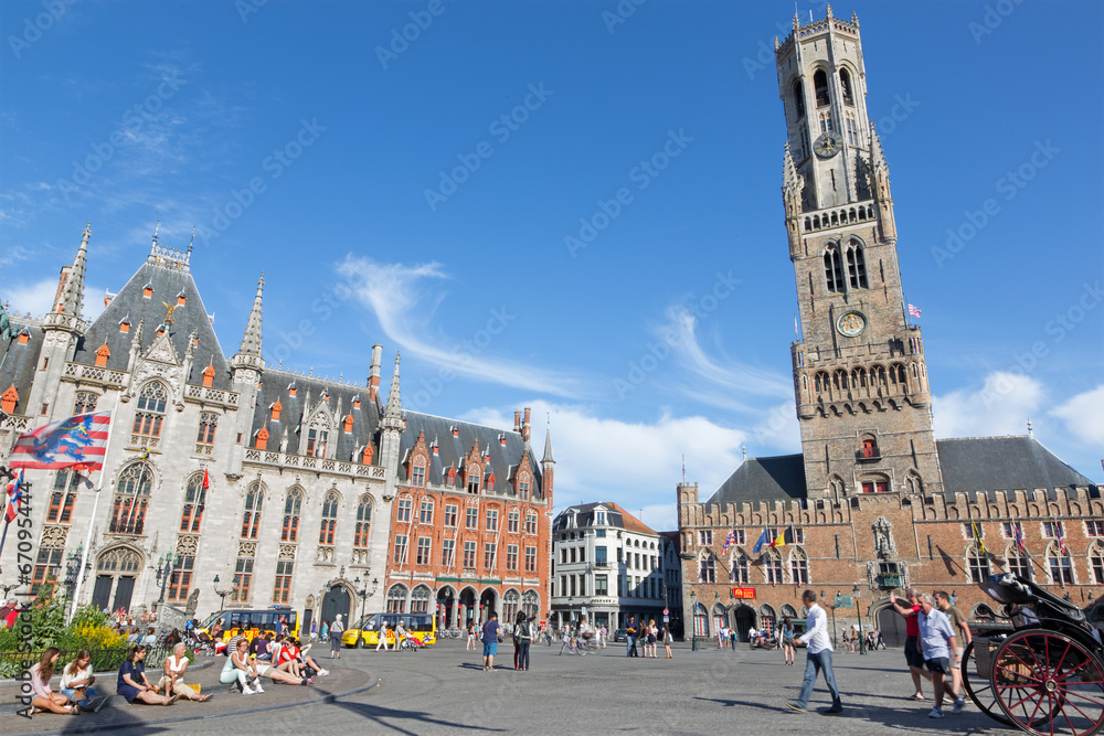 Bruges - Grote markt square