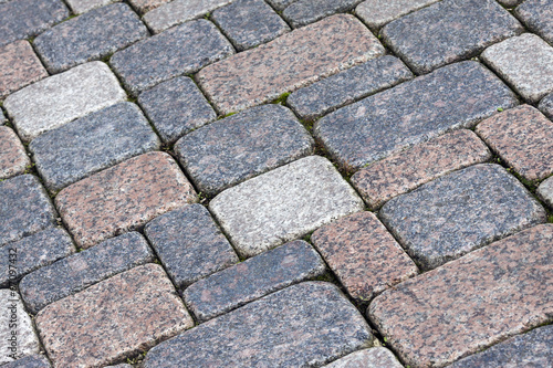 Stone pavement background