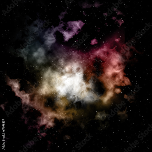 Fototapeta Naklejka Na Ścianę i Meble -  Nebula background