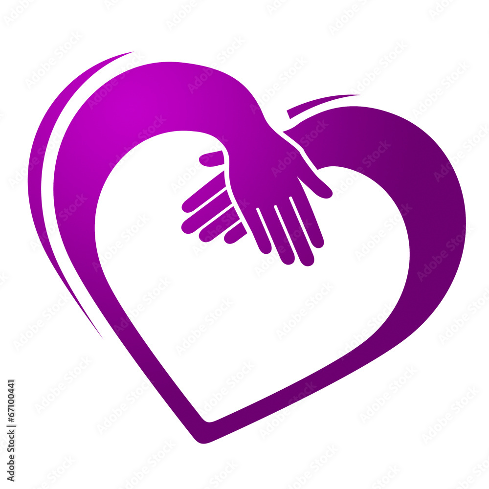 Holding Hands Shows Heart Shapes And Friends Holding Hands Shows Heart Shapes And Friends