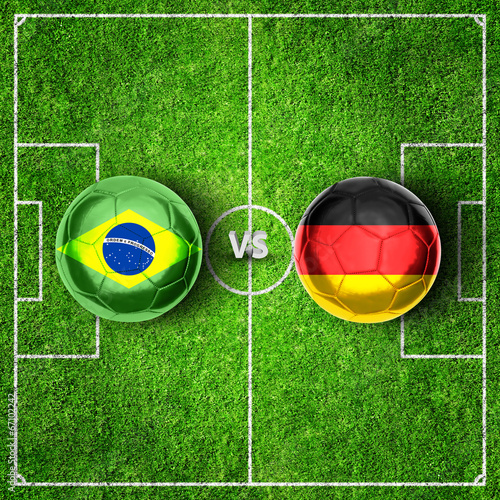 Halbfinale - Deutschland vs. Brasilien