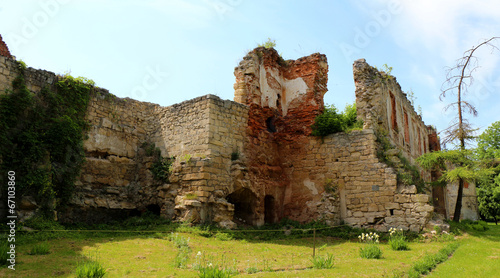 Aged castle, architecture b...
