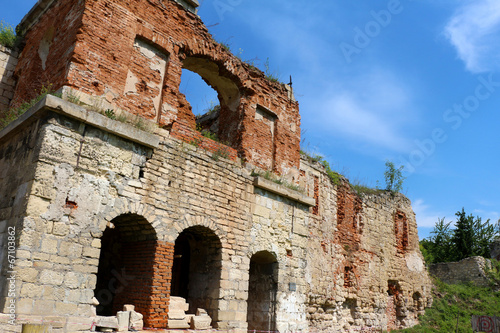 Aged castle, architecture b...