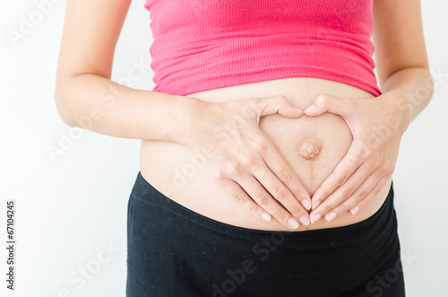 woman pregnant © siraphol