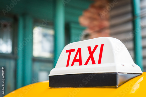 Taxi car