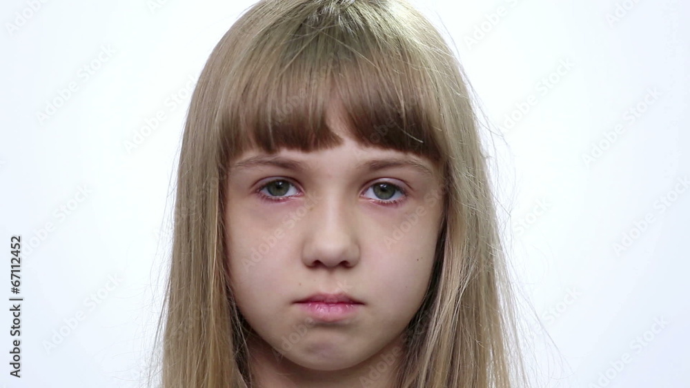 Portrait close up of smiling girl face (emotions). Portrait close up of smiling girl face (emotions).