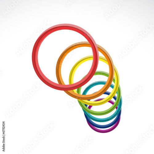 Vector sign spring