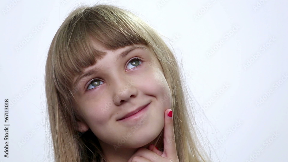 Portrait close up of smiling girl face (emotions). Portrait close up of smiling girl face (emotions).
