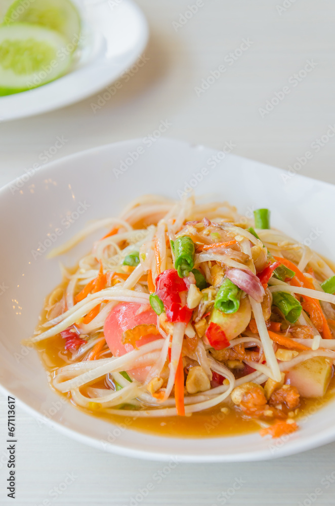 green papaya salad green papaya salad