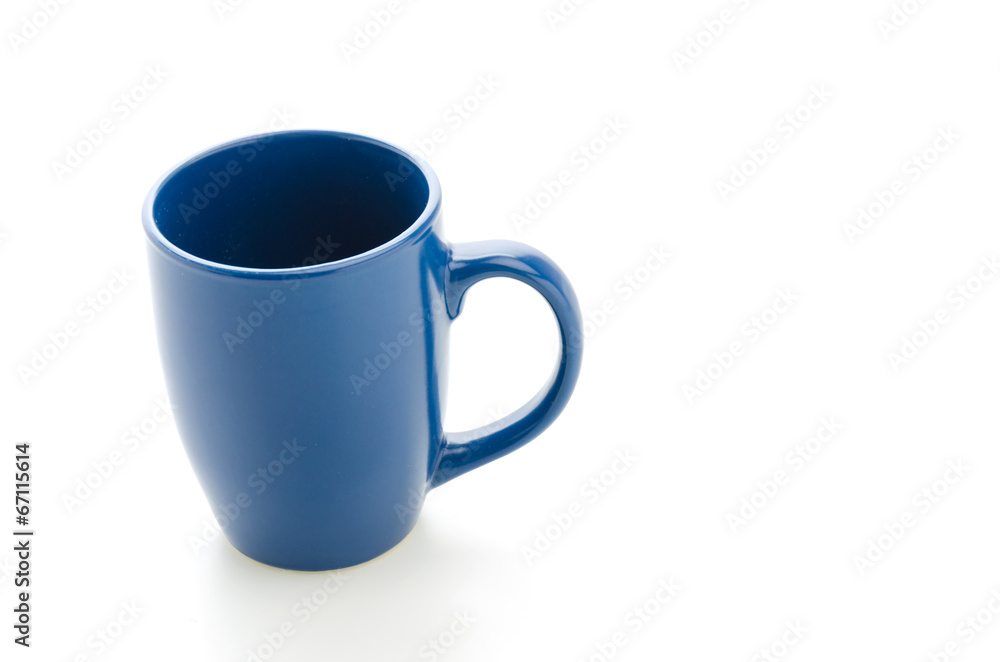 Mug isolated on white Mug isolated on white