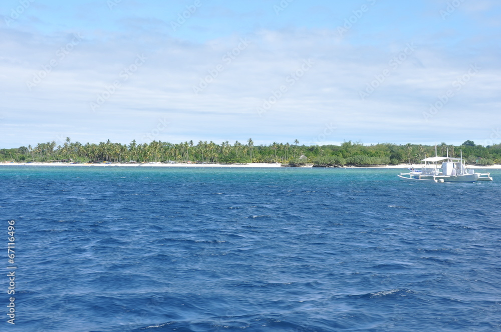 Beautiful Beach and sea in Siquijor Island Beautiful Beach and sea in Siquijor Island