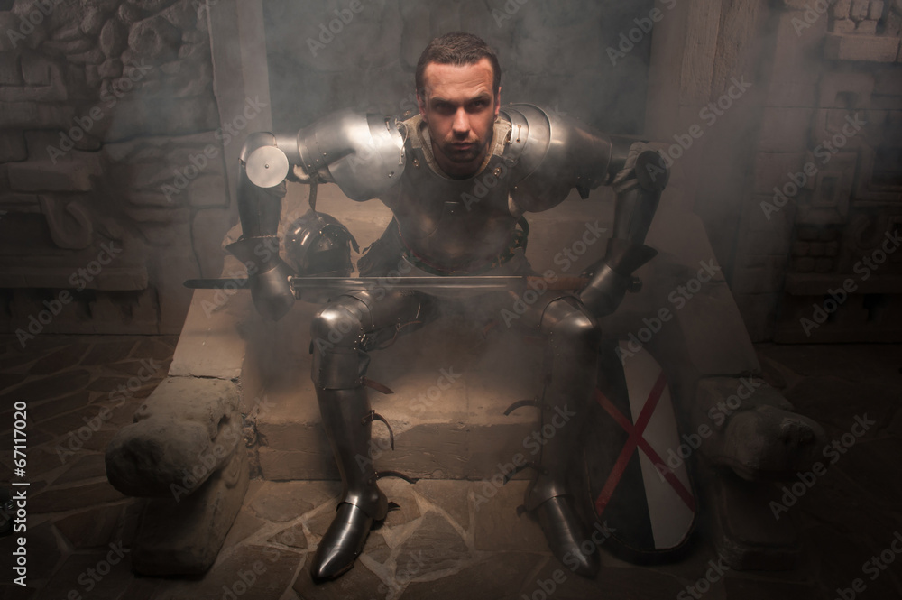 Portrait of knight Portrait of knight