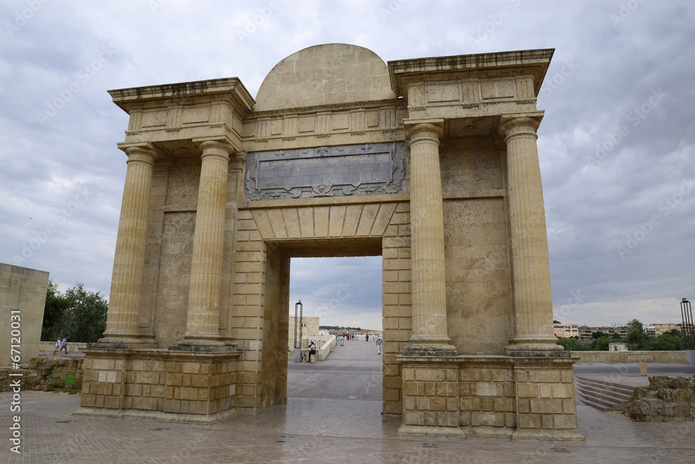 Gate Bridge in Cordoba, Andalucía, Spain.