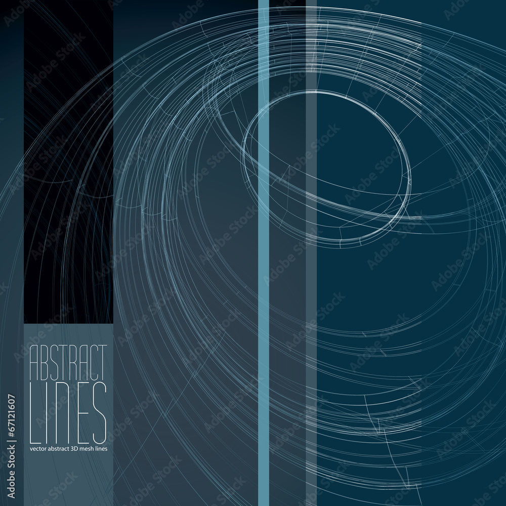 Obraz premium Vector abstract lines, clear eps 8 vector.