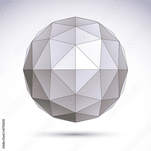 3D polygonal geometric obje...