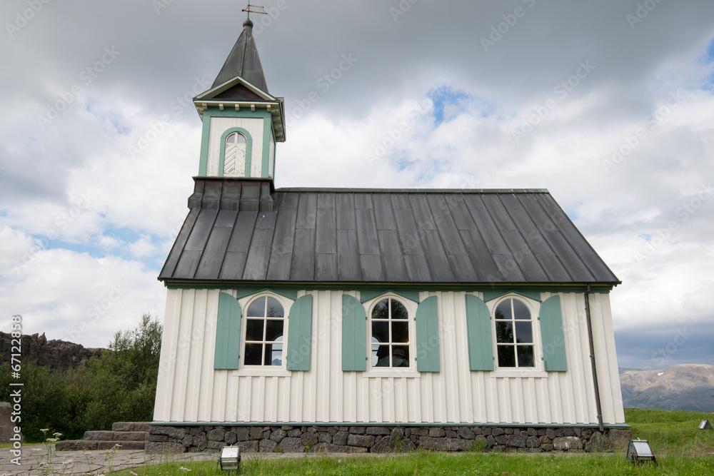 Thingvellir church, Iceland