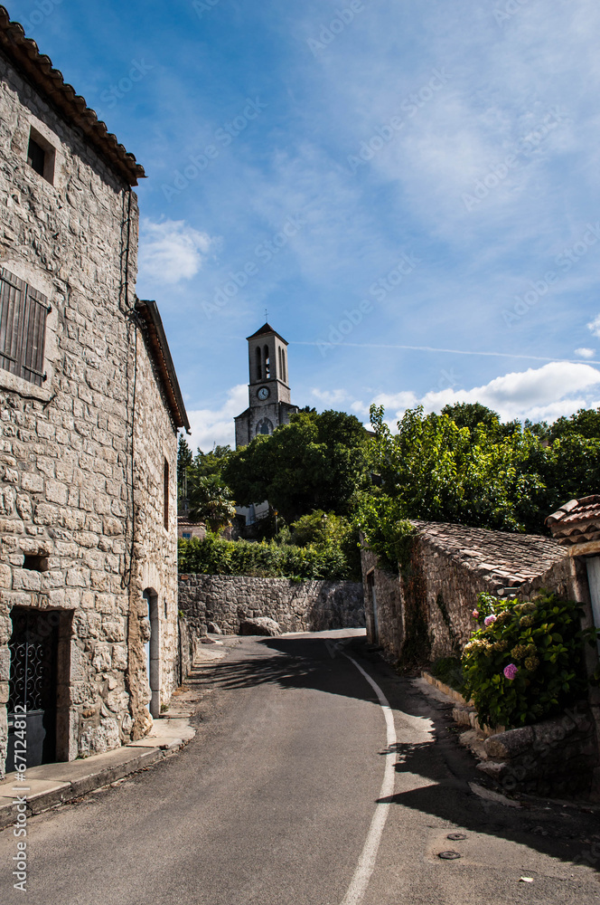 Balazuc, en Ardèche.