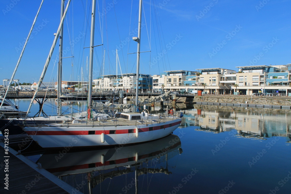 Port de plaisance de La Rochelle, France