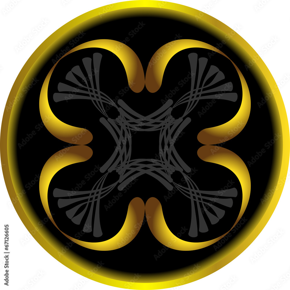 Fototapeta premium Abstract figure