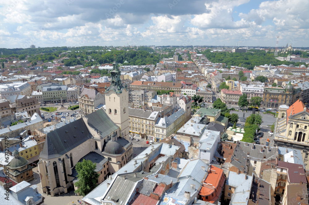 Panorama Lviv.