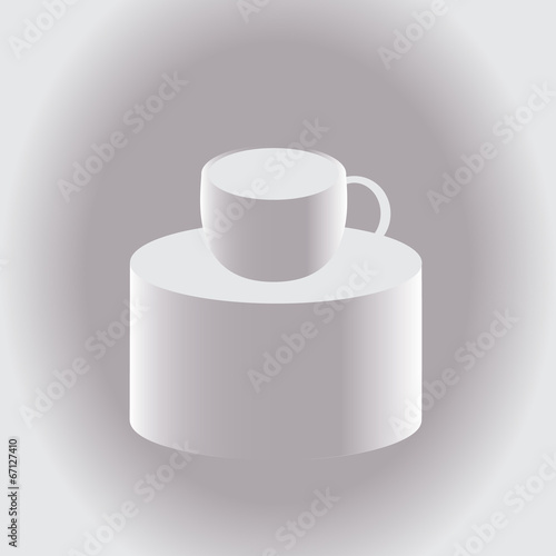 Pedestal cup.