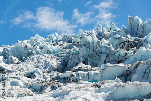 Gletscher - Gletscherwanderung - Gletscherspalte © Uli-B