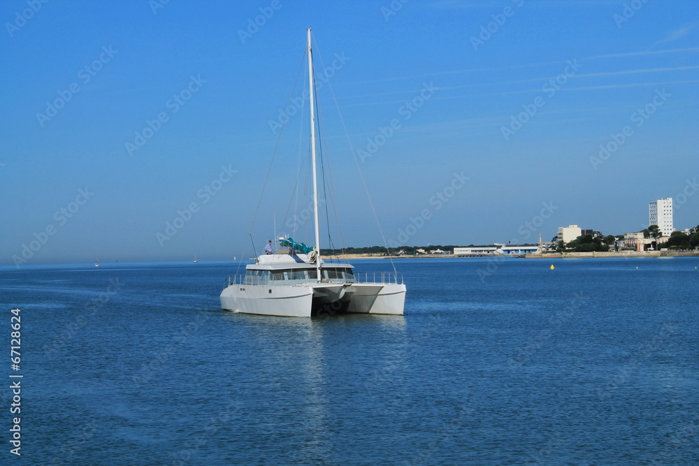 Promenade en catamaran à La Rochelle, France