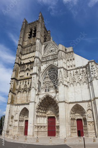 Cathedral of Auxerre, Yonne, Bourgogne, France © Francisco Javier Gil