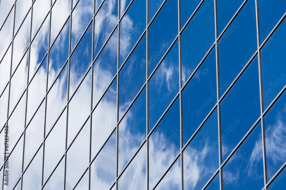 texture of blue glass high-rise corporate buildings texture of blue glass high-rise corporate buildings