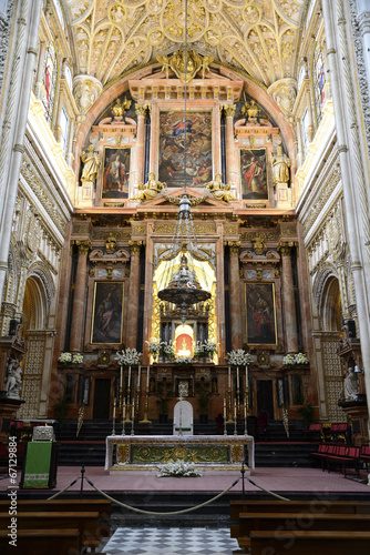 Interior of the Mosque of Cordoba, Andalucía, Spain. © Julián Maldonado