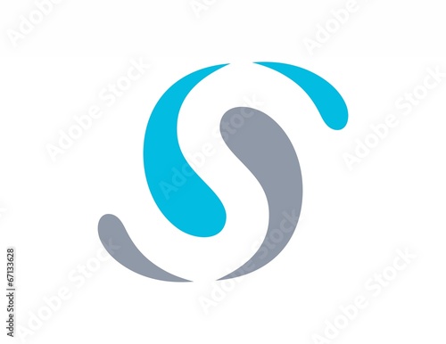 business logo,company water drop,abstract vector,wind letter S