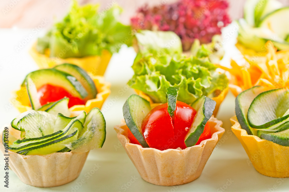 vegetable canapes vegetable canapes