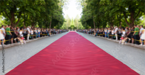 classic red carpet