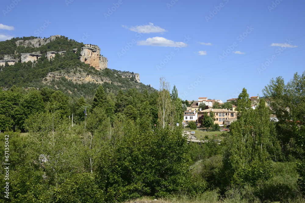 Sierra and around the town of Uña, Cuenca, Castilla La Mancha.