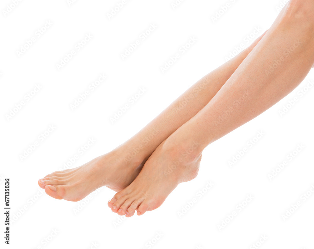 Beautiful woman legs knees and fingers Beautiful woman legs knees and fingers
