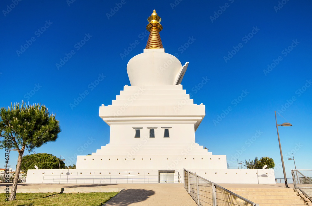 Pagoda Buda temple in Benalmadena, Andalusia, Spain. Pagoda Buda temple in Benalmadena, Andalusia, Spain.