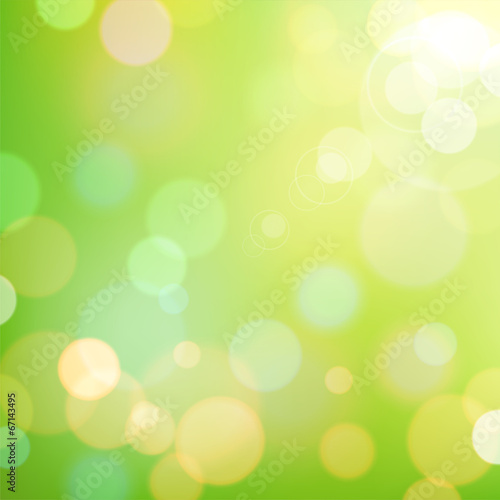 Colorful Bokeh Background