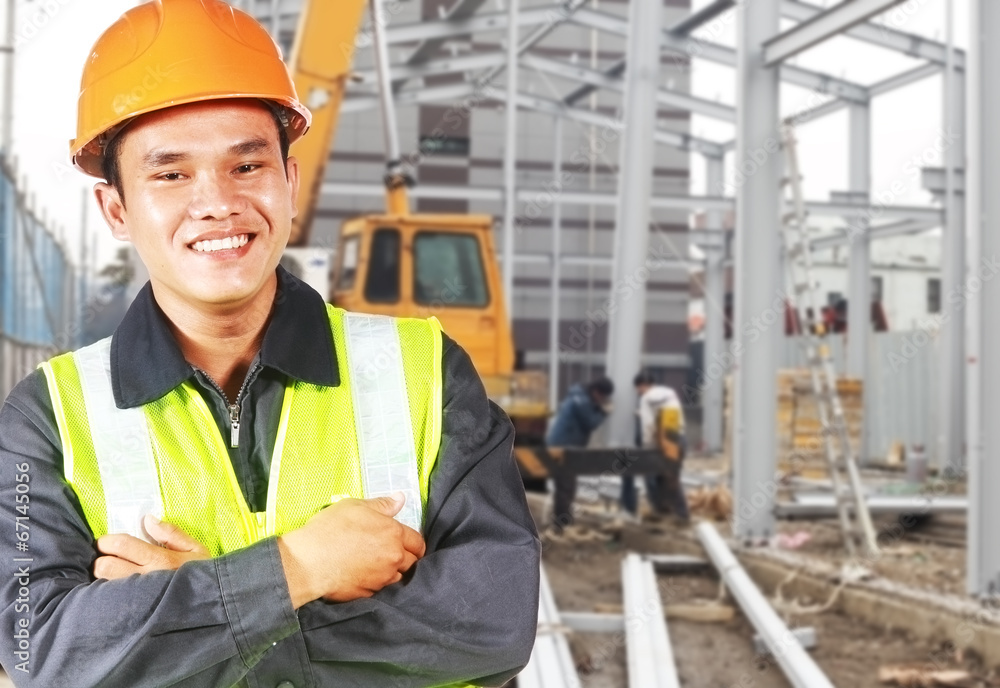 Builder construction worker Builder construction worker