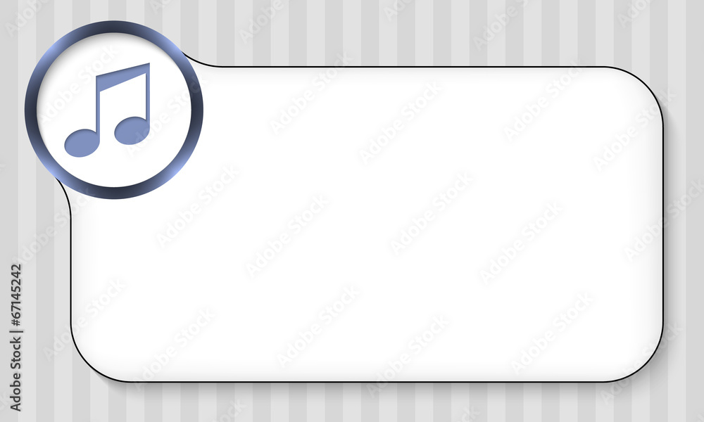 frame for any text with music symbol frame for any text with music symbol