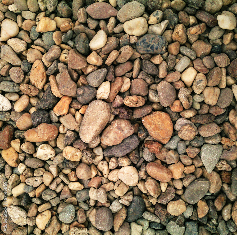 Beach stones background