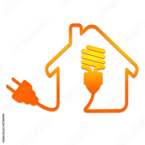 ampoule économique dans une maison