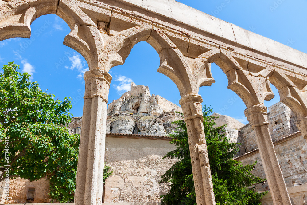 Morella Castle in Spain