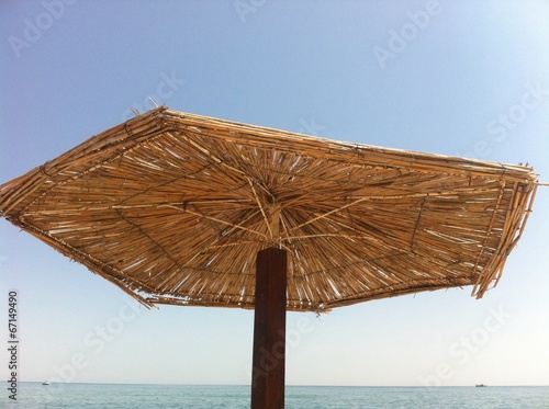 Fototapeta Naklejka Na Ścianę i Meble -  umbrella on the beach