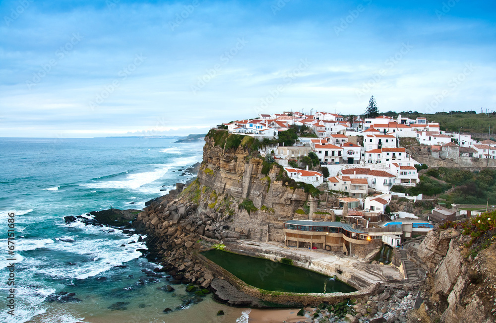 Azenhas do Mar, a beautiful town in the municipality of Sintra,
