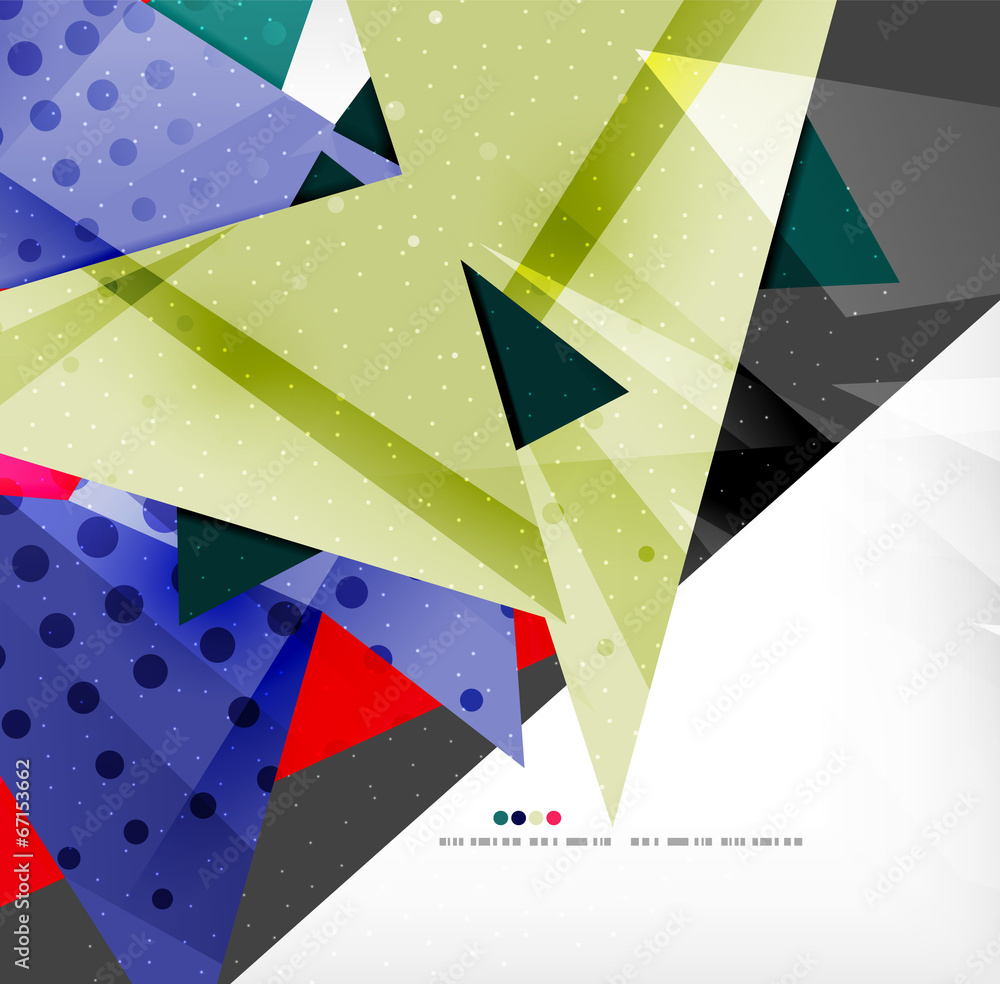 Abstract colorful overlapping composition Abstract colorful overlapping composition
