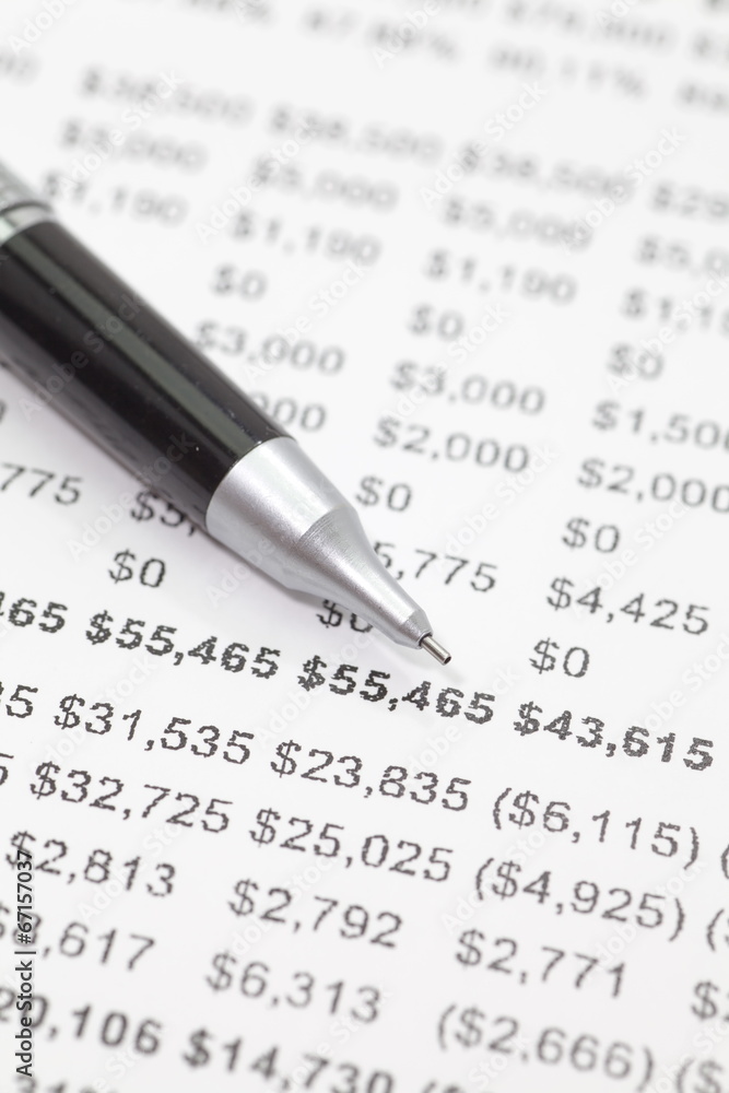 Close - up business financial chart analysis Close - up business financial chart analysis