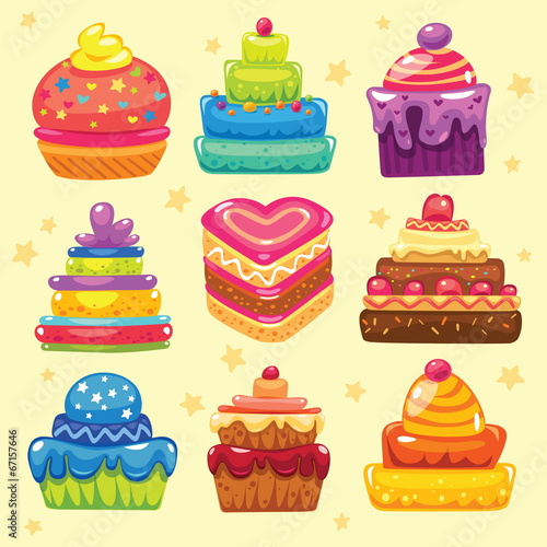 Sweet cakes