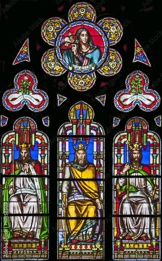 Fototapeta premium Stained-glass window