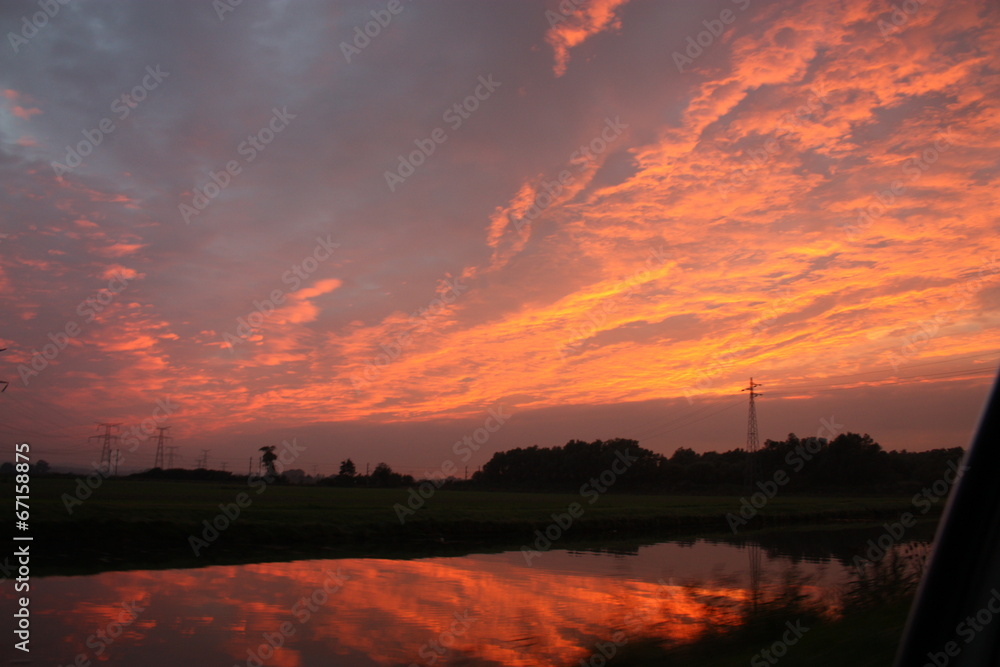 Obraz premium crepuscule