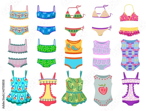 Swimwears for little girls
